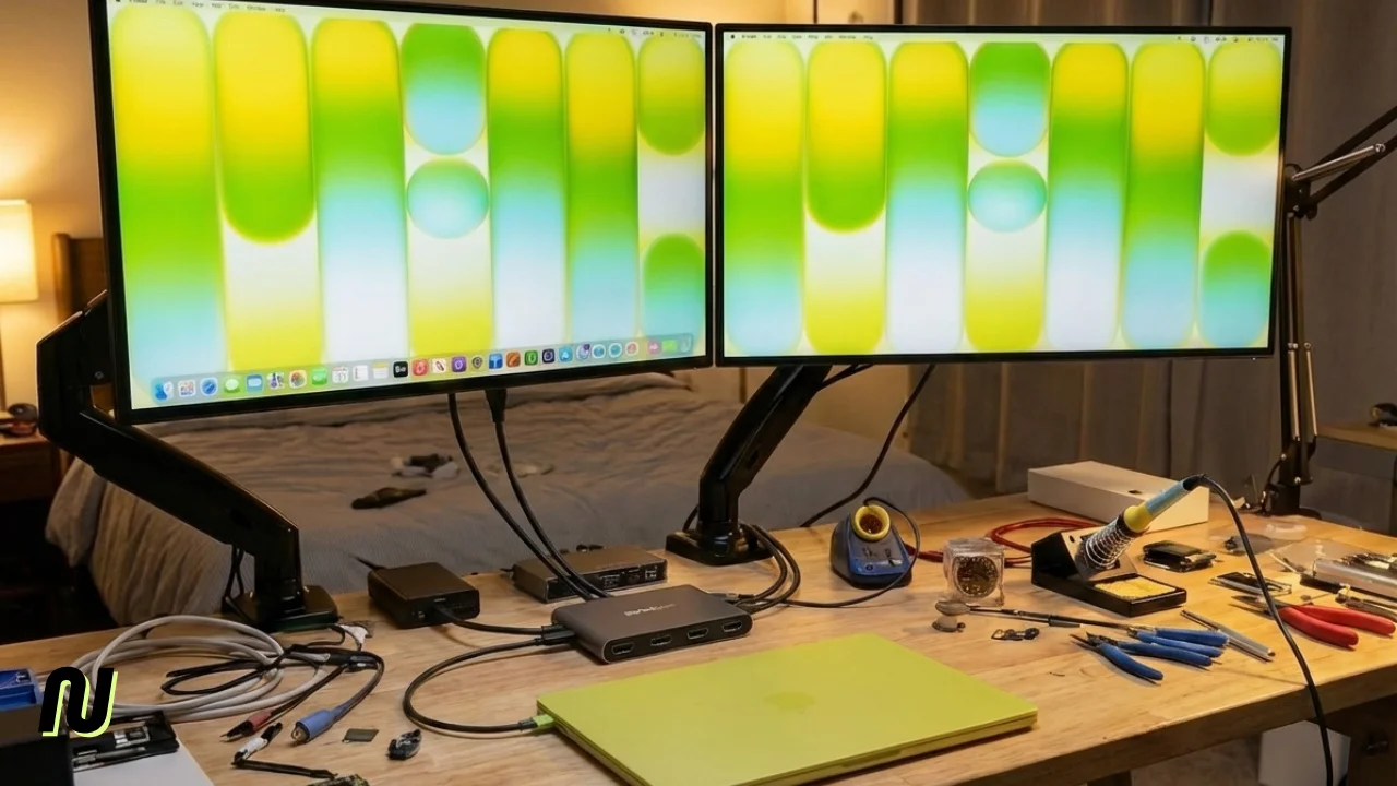 DisplayLink dock for multiple monitors on MacBook Neo